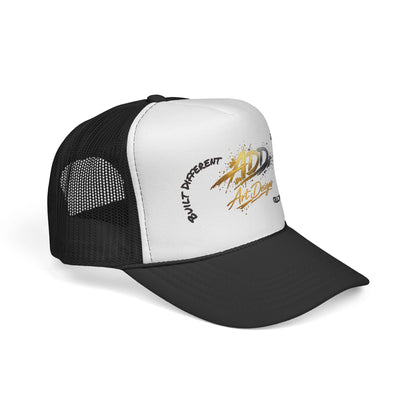 ADD Art Designs Trucker Hat | Built Different Badge