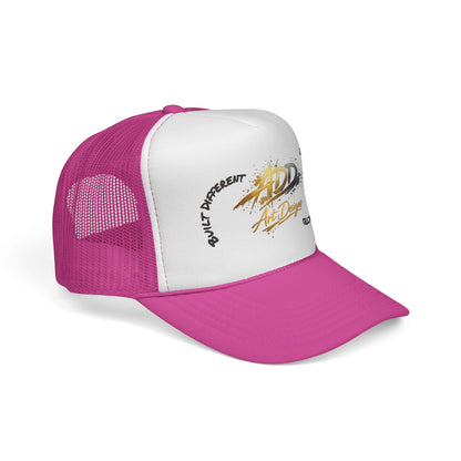 ADD Art Designs Trucker Hat | Built Different Badge