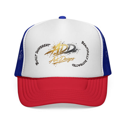 ADD Art Designs Trucker Hat | Built Different Badge