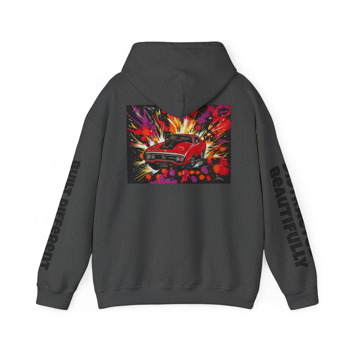 Roadrunner Explosion Hoodie | Built Different Sleeves