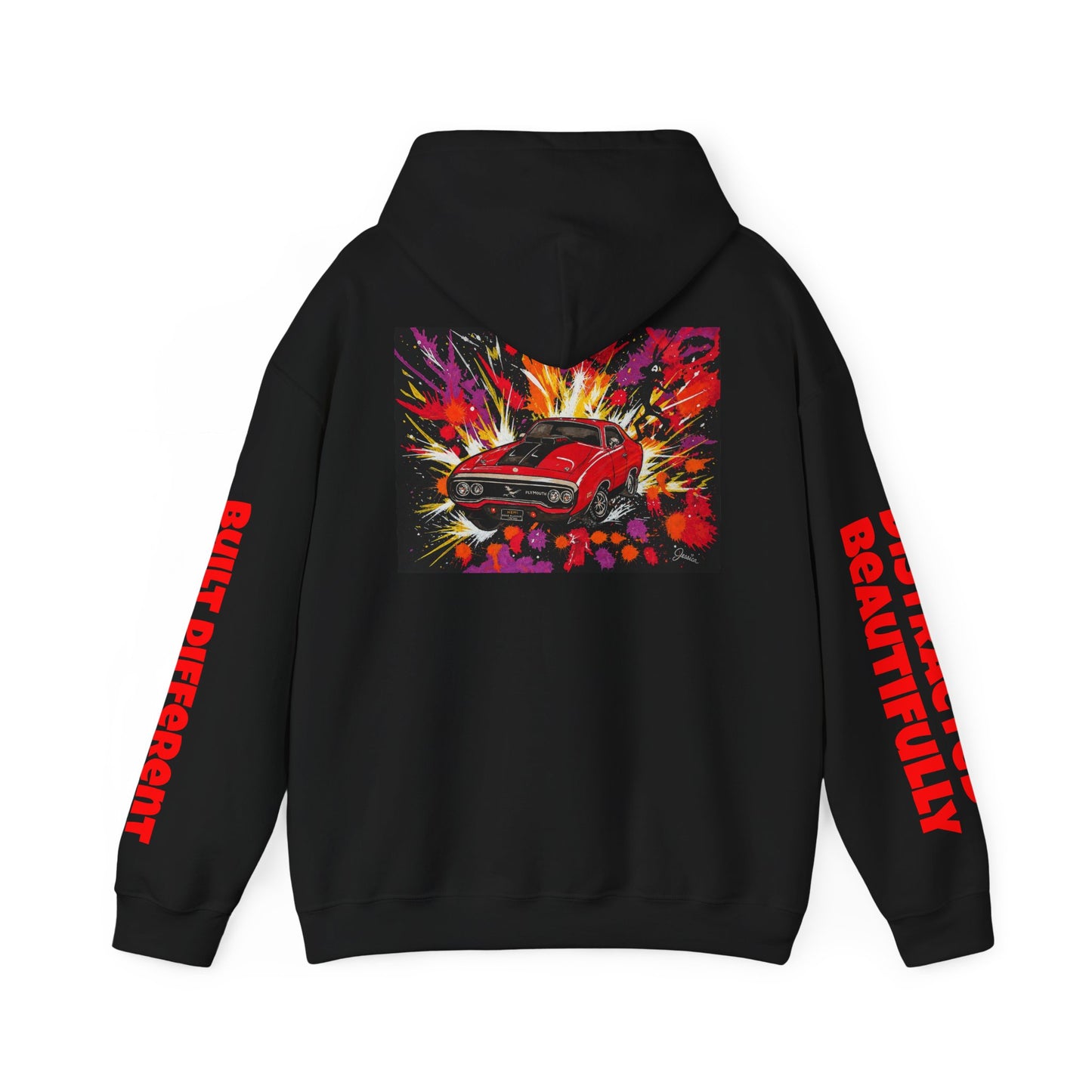 Roadrunner Explosion Hoodie | Built Different Sleeves