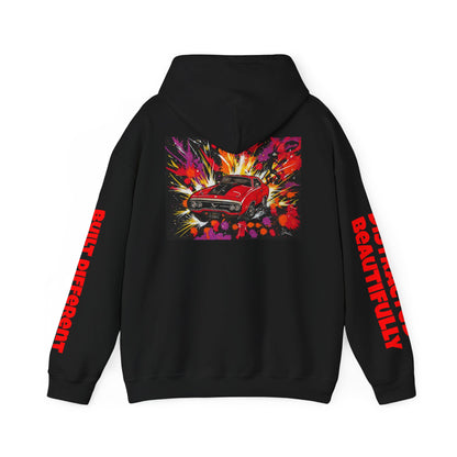 Roadrunner Explosion Hoodie | Built Different Sleeves