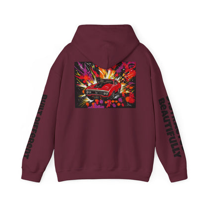 Roadrunner Explosion Hoodie | Built Different Sleeves