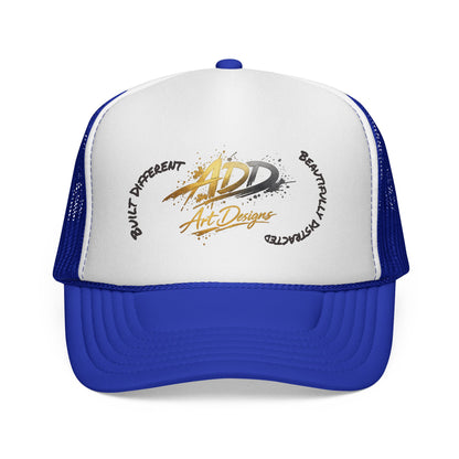 ADD Art Designs Trucker Hat | Built Different Badge