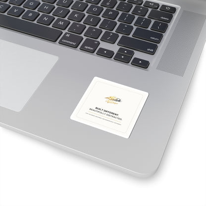 ADD Art Designs Built Different Sticker | Logo Decal